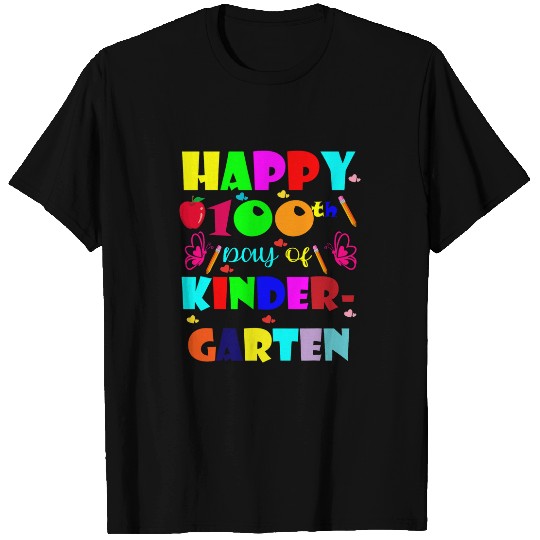 Happy 100th Day of Kindergarten Teacher or Student 19 T-Shirts