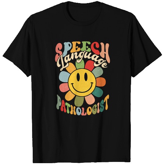 Speech Therapy Speech Language Pathologist Therapist Retro T-Shirts