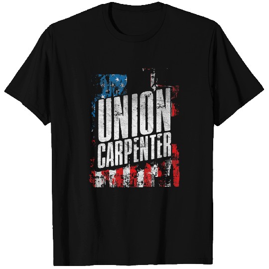 Union Carpenter Labor Day Skilled Union Worker Laborer 2 T-Shirts