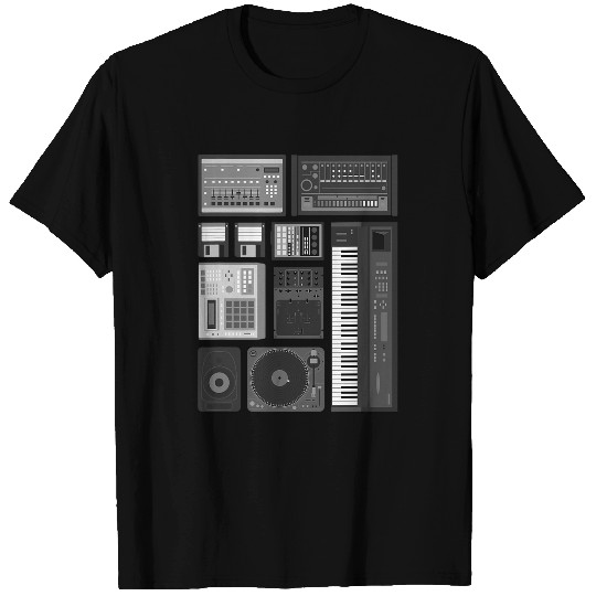 Old School Hip Hop Rap Music Beat Maker T-Shirts