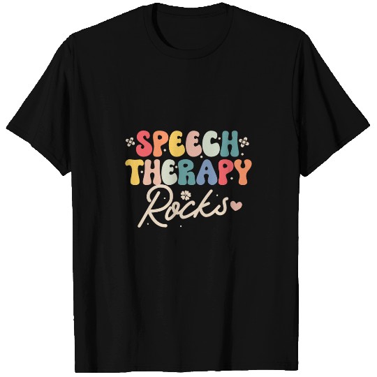 Speech Therapy Speech Language Pathologist SLP School Women T-Shirts