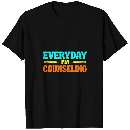 School Counselor Guidance Counseling Funny Humor Saying Gift T-Shirts