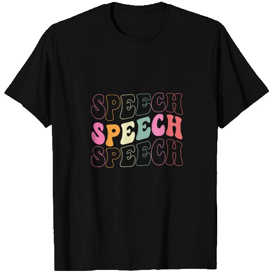 Speech Therapy Women Speech Language Pathologist Therapist T-Shirts