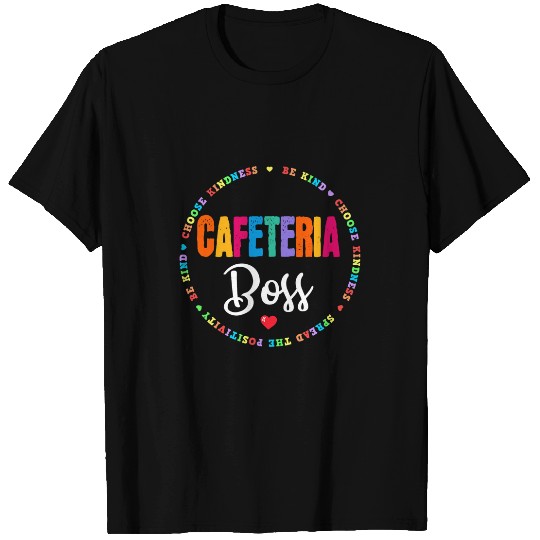 School Support Team Matching Cafeteria Boss Squad Worker T-Shirts