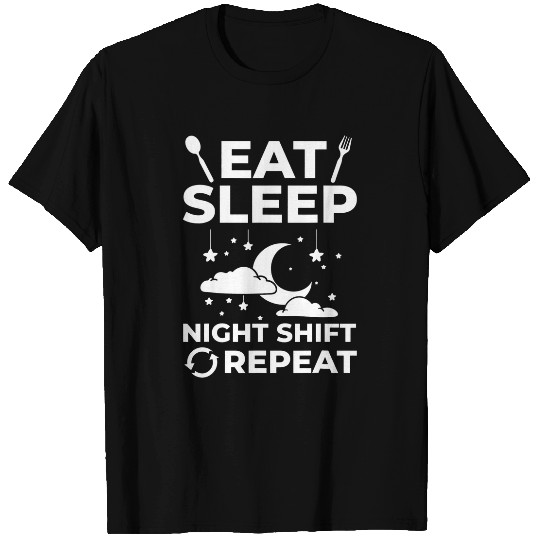 Shift Work Night Job Worker Midnight Funny Coffee 14 T-Shirts