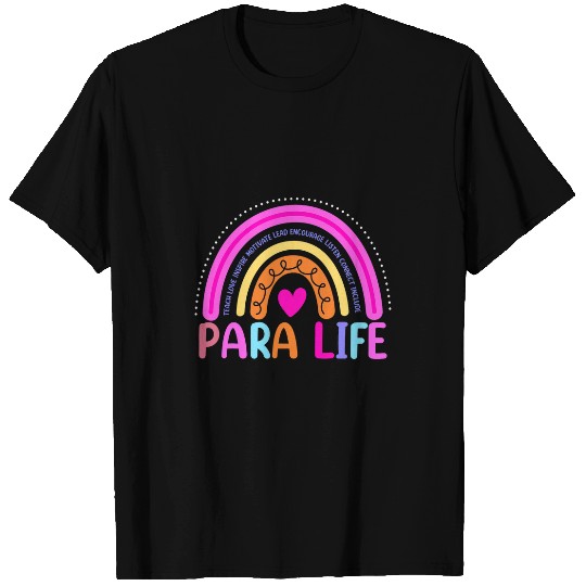 Para Life Paraprofessional Teacher Appreciation Present T-Shirts