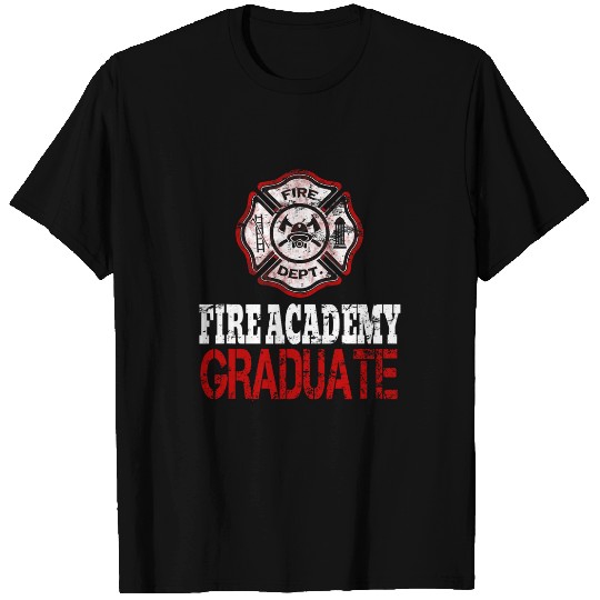 Academy Graduate Fireman Graduation T-Shirts