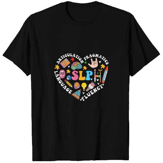 Speech Therapy Speech Language Pathologist Therapist SLP 6 T-Shirts