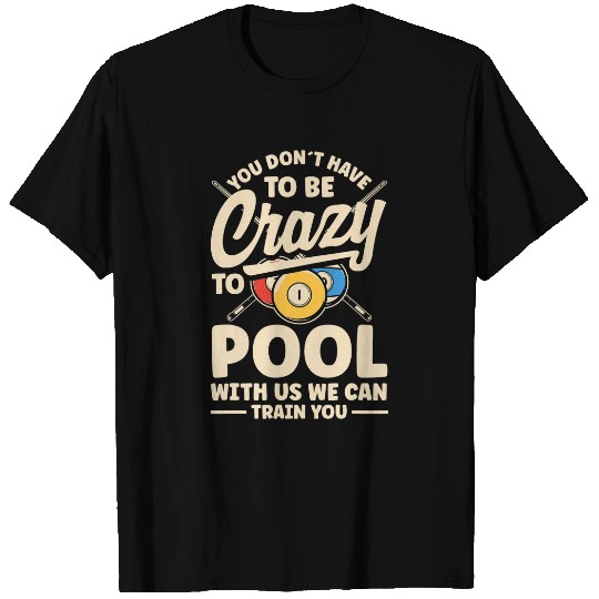Billiard Team Funny Snooker Player Pool T-Shirts
