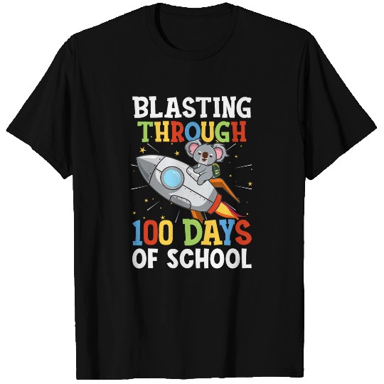 Funny 100th Day Of School  Kids Student Koala Lover T-Shirts