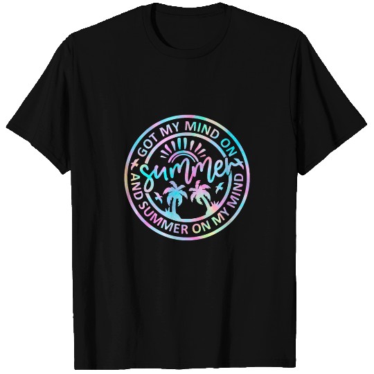 Got My Mind On Summer And Summer On My Mind Teacher Life T-Shirts