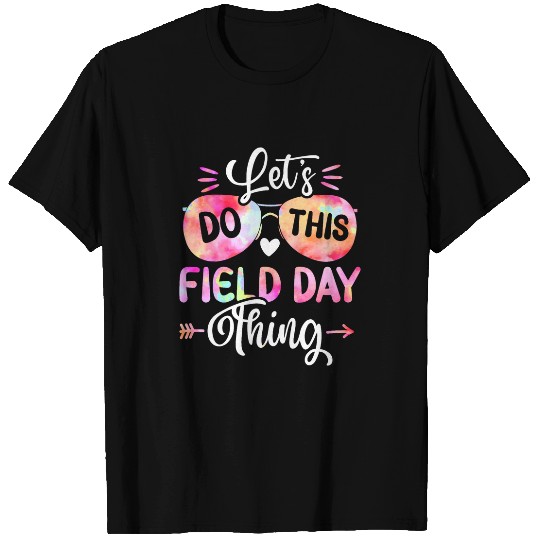 School Field Day Tie Dye Field Day teachers Summer Kids T-Shirts