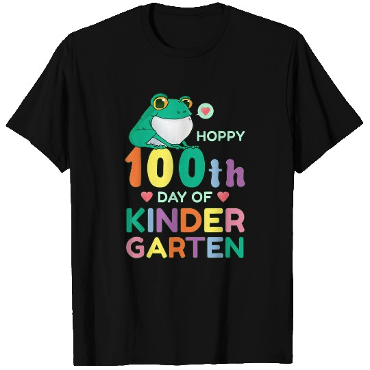 Happy 100th Day of Kindergarten Boy Girl or Teacher 100 Days T-Shirts