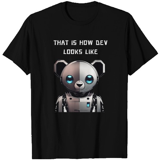 Programmer For Coder Engineer Developer Robot Robotic T-Shirts
