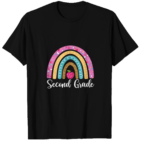 Second Grade Rainbow Girls Boys Teacher Team 2nd Grade Squad 7 T-Shirts