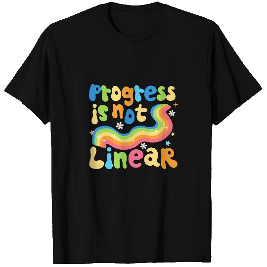 Progress Is Not Linear Special Education Teacher SPED Crew T-Shirts