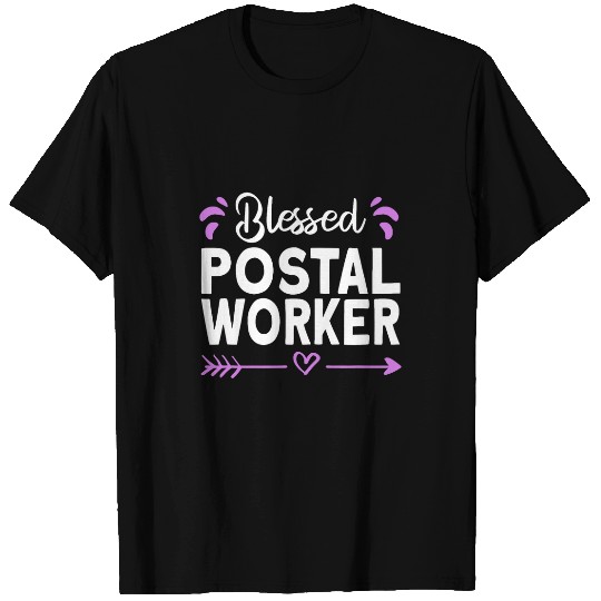 Blessed Postal Worker Mailman Mail Post Office T-Shirts