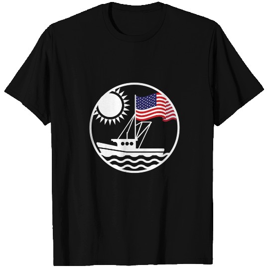 Awesome Fanboat 4th Of July Fanboat Swamp Air Boat T-Shirts