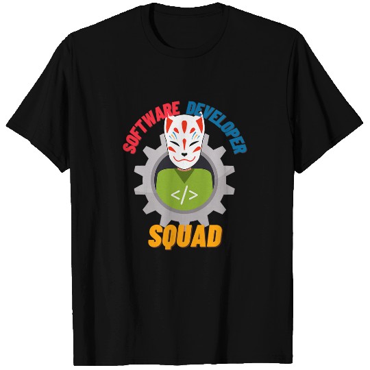 Graphic Software Developer squad T-Shirts
