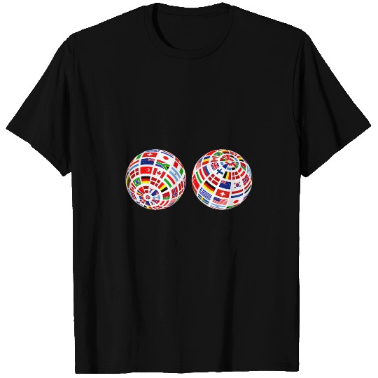 Flags of the Countries of the World Student World Flags T-Shirts