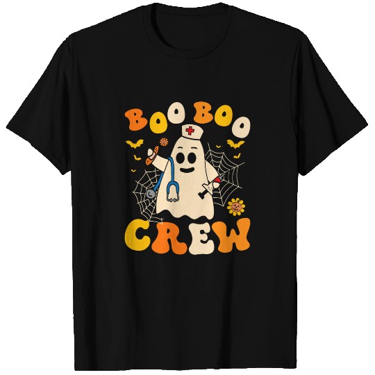 Groovy Boo Crew nurses Funny Women Halloween nurses T-Shirts