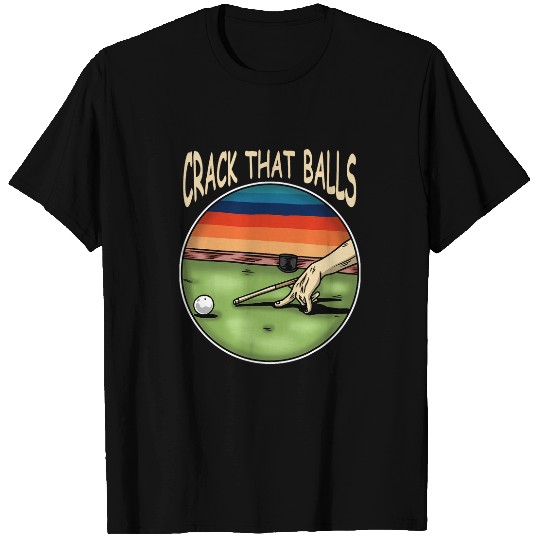 Funny Billiard Pool Player Billiards T-Shirts