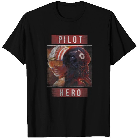 Star Wars Squadrons Pilot Hero Poster T-Shirts