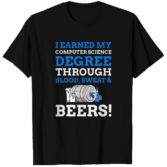 Funny Computing Degree Gifts Qualified Computer Scientist T-Shirts