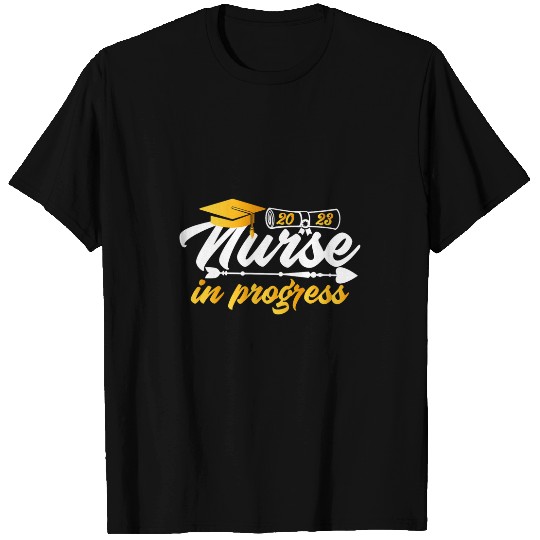 nurses In Progress RN LPN CNA Nursing Student Graduate T-Shirts