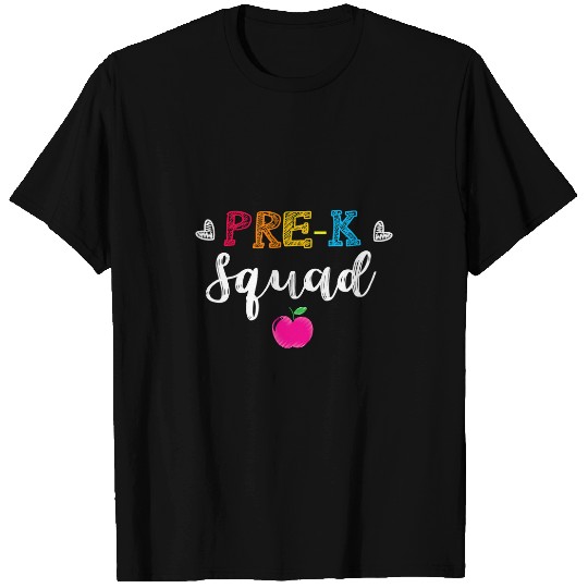 PreK PreSchool Teacher Student Back To School T-Shirts