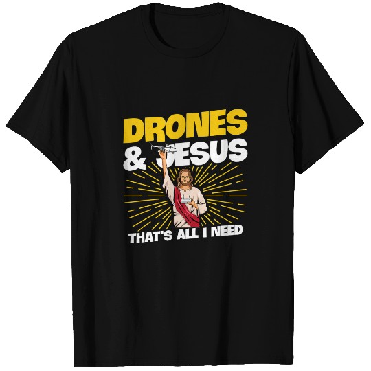 Quadcopter Design for a Drone Pilot T-Shirts