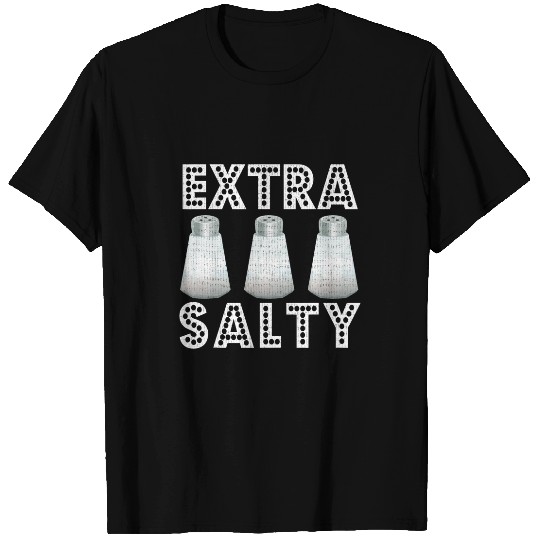 Funny Chef Cooking Extra Salty Culinary Student T-Shirts