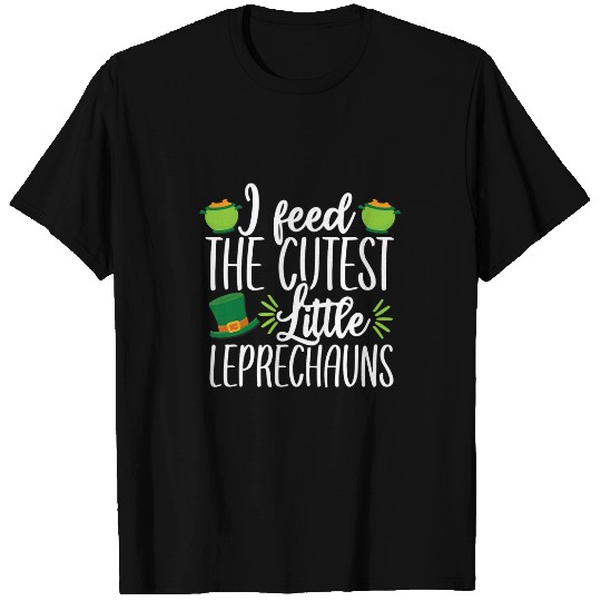 I Feed the Cutest School Lunch Lady Cafeteria Worker Gift T-Shirts