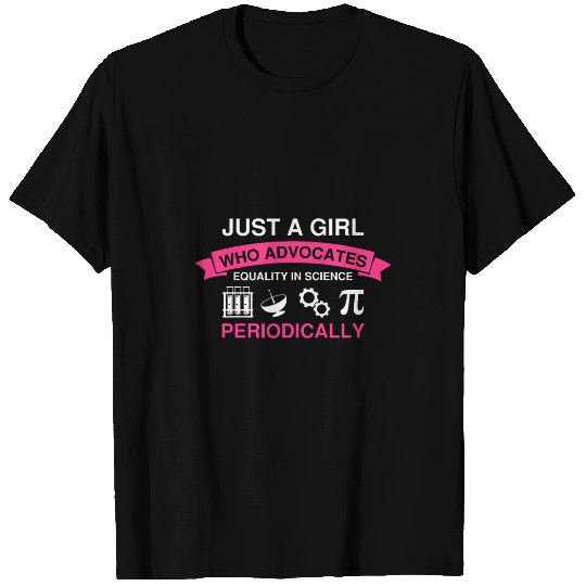 Steminist Science Designs for Female Stem Scientist T-Shirts