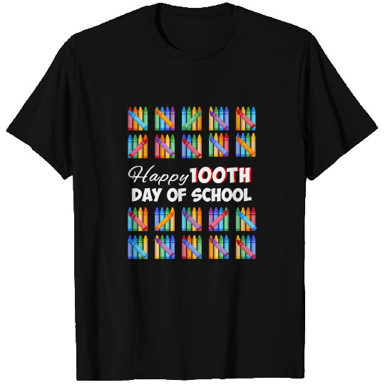 Happy 100th Day Of School Student Teacher 100 Days Of School T-Shirts
