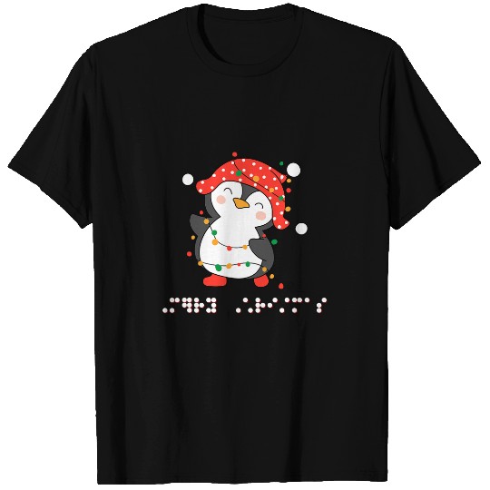 Sim Braille Christmas Clothing Accessories Kids Teacher TVI 7 T-Shirts