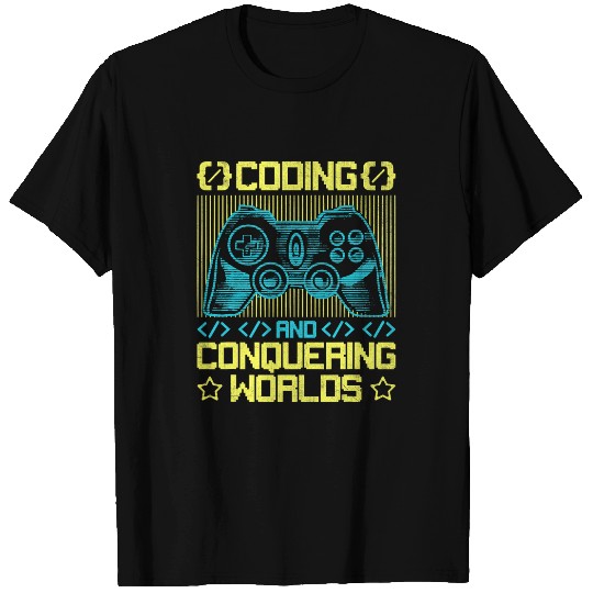 Web Developer Gamer Nerd Video Gaming Computer Programmer 1 T-Shirts