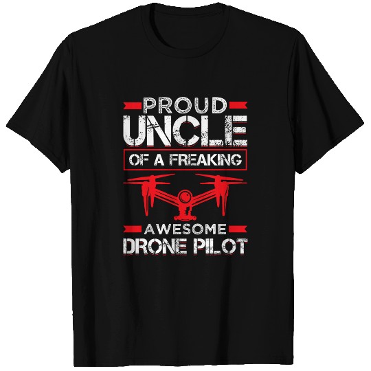 Quadcopter Drone Pilot Uncle T-Shirts