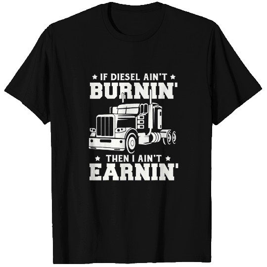 Trucker Men Women Big Rig Trucking Truckin Road Lorry 4 T-Shirts