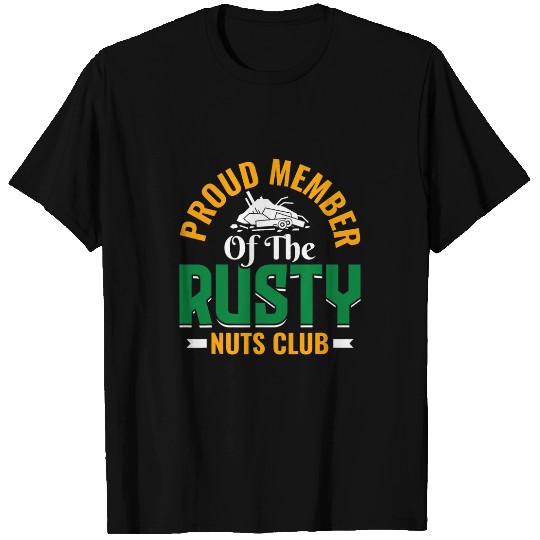 Rusty Nuts Club Scrapyard Junkyard Scrapper T-Shirts