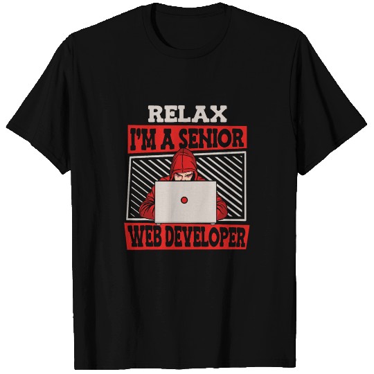 Web Developer Senior Websites Coder Programmer Web Dev T-Shirts