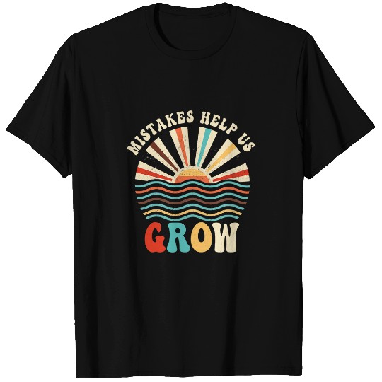 groovy growth mindset positive teachers back to school T-Shirts