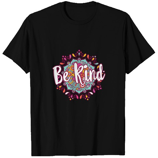 Mandala Unity Day Orange Counselor Kindness Be Kind Teacher T-Shirts