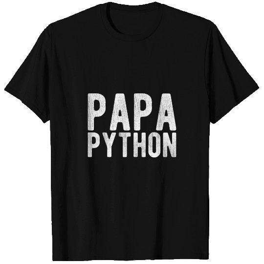 Papa Python Programmer T-Shirts