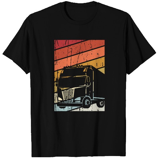 Mens Truck Yeah Truck driver trucker saying trucker 2 T-Shirts