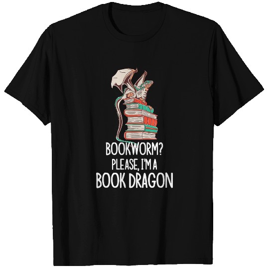 Book Dragon Funny Bookworm 1 T-Shirts
