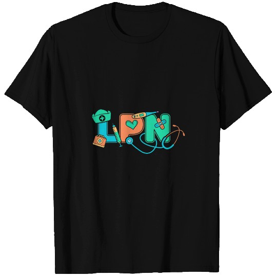 LPN nurses Licensed Practical Nursing Student Graduation T-Shirts