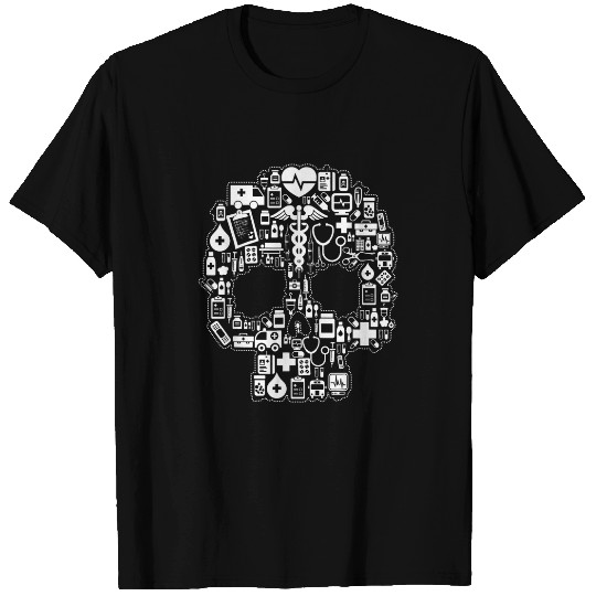 nurses Sugar Skull for Men Women T-Shirts