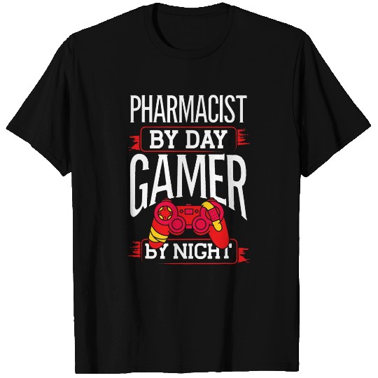 Funny Gift Idea for Gamer Pharmacists T-Shirts