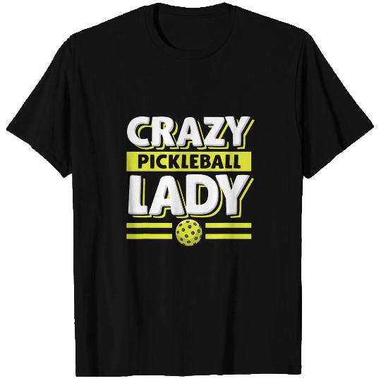 crazys Pickleball Lady T-Shirts